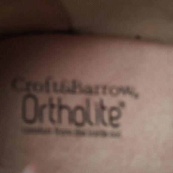 Croft & Barrow brown ortholite clogs  ankle boots Sz 8 - Picture 6 of 7